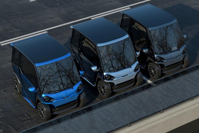Novo carro elétrico Squad é movido a energia solar que não precisa de habilitação