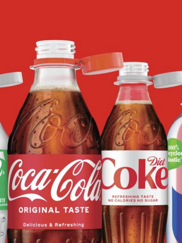 Coca-cola cria novo design de tampa que facilita a reciclagem