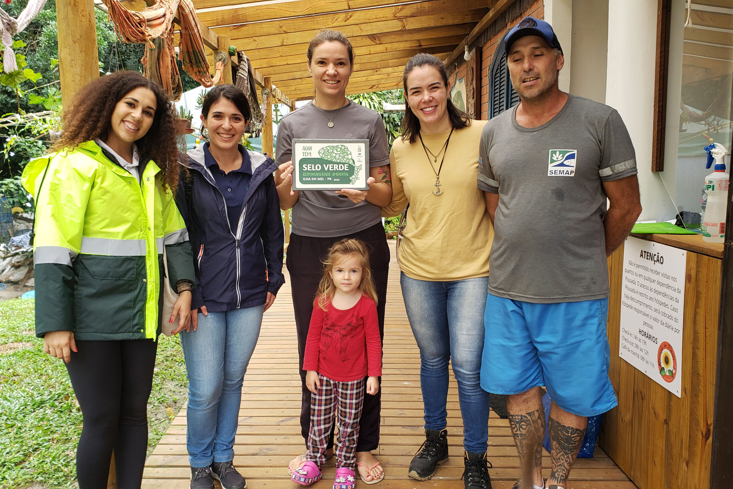 Mesmo antes do selo verde, as pousadas e moradores da região do Paraná já se empenhavam em cuidar do meio ambiente e reciclagem