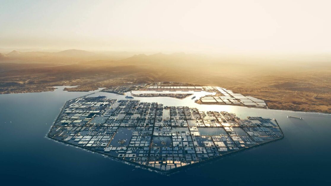 Conheça a Oxagon, cidade flutuante de oito lados que será construíra na Arábia Saudita