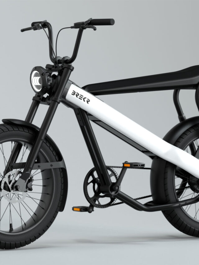 Bicicleta elétrica com cara de Scooter da BREKR pode atingir até 100 km com apenas uma carga na bateria que possui até 700 watt-hora de capacidade
