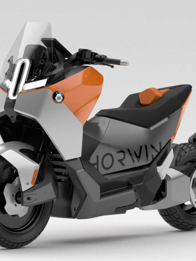 Scooter elétrica super potente da Horwin pode atingir 200 km/h com autonomia de até 300 km e vem equipada com 30 sensores de alta tecnologia para identificar problemas