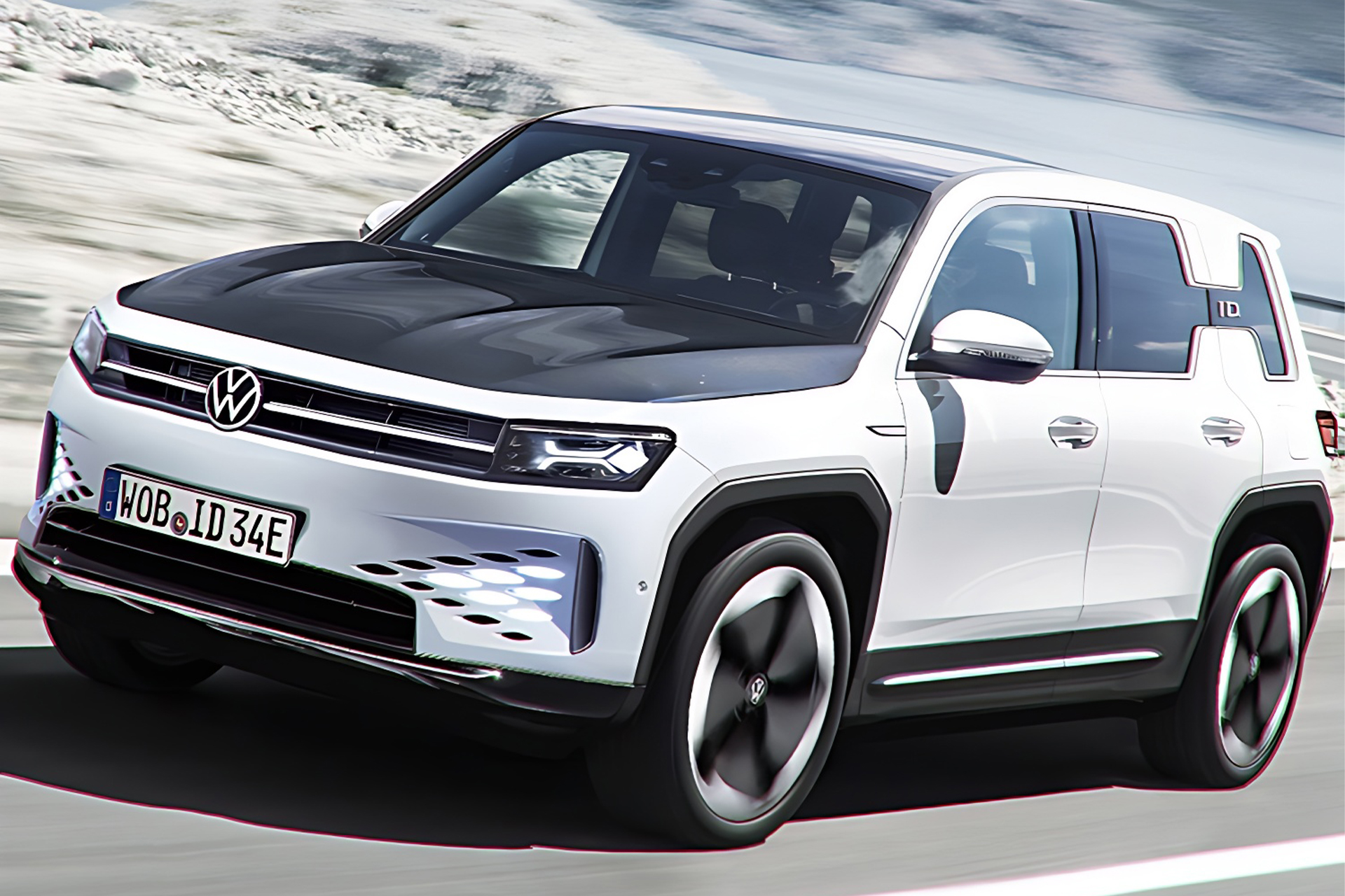 SUV elétrico da Volkswagen tem potencial para entrar na indústria automotiva com uma capacidade de bateria de 110 kWh com autonomia notável