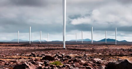 Turbina eólica sem pás, vibra em contato com o vento e gera energia sem ameaçar a vida das aves