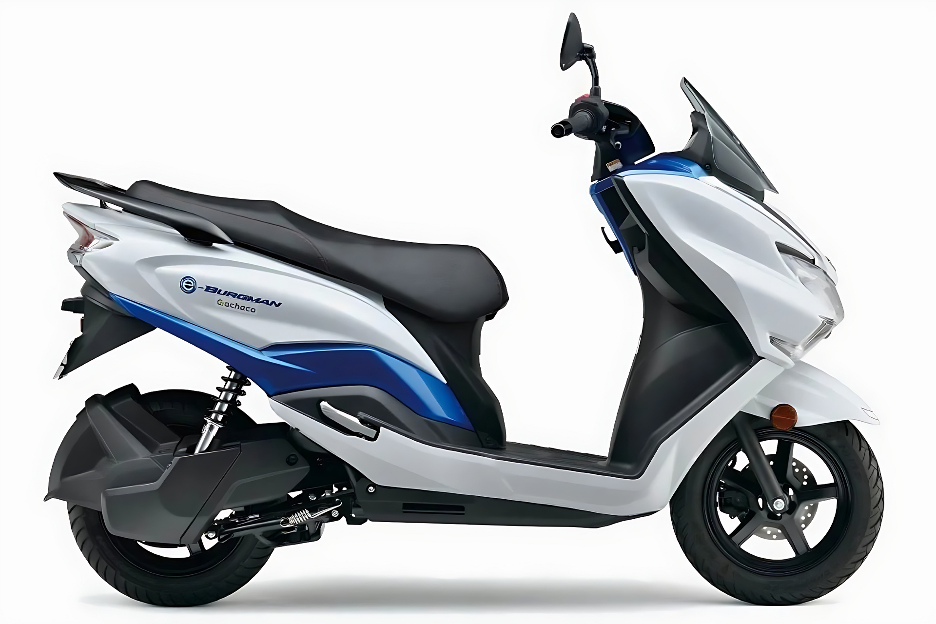 Amantes da scooter Burgman da Suzuki podem comemorar, versão 100% elétrica foi apresentada pela empresa