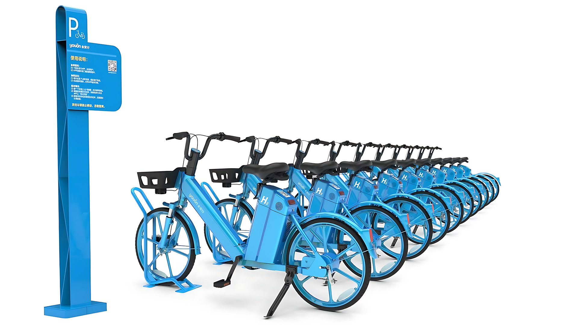 Bicicleta movida a hidrogênio é amiga do meio ambiente e pode rodar até 150 quilômetros com uma carga de apenas 4 minutos