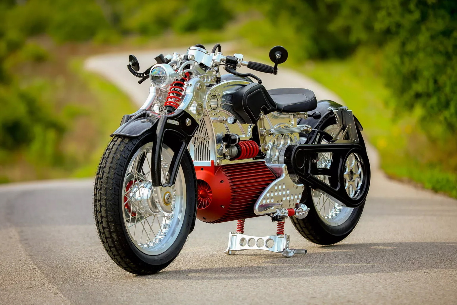 A Moto Elétrica mais rápida do mundo, Curtiss lança motocicleta de luxo com 193 km de autonomia