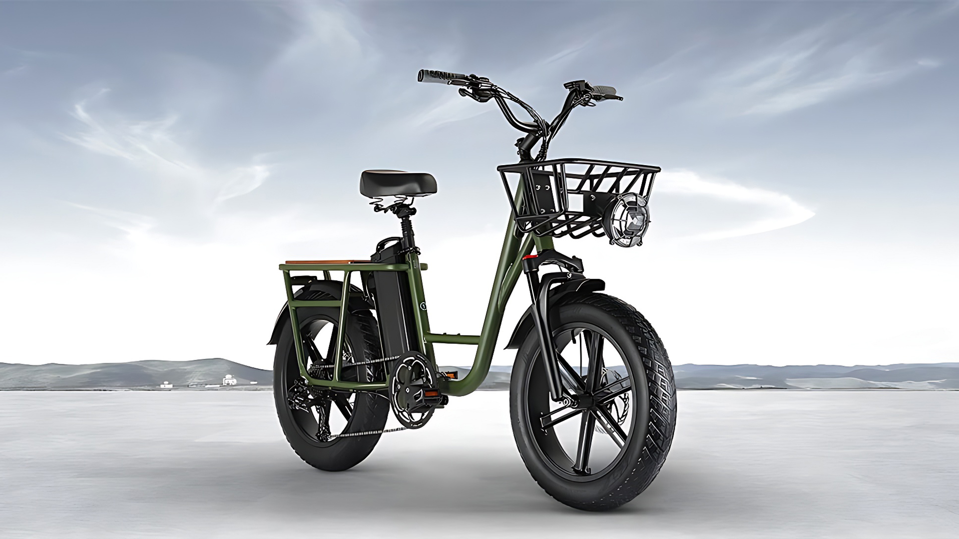 Bicicleta elétrica de carga pode levar até 200 kg em seu bagageiro e promete substituir seu automóvel