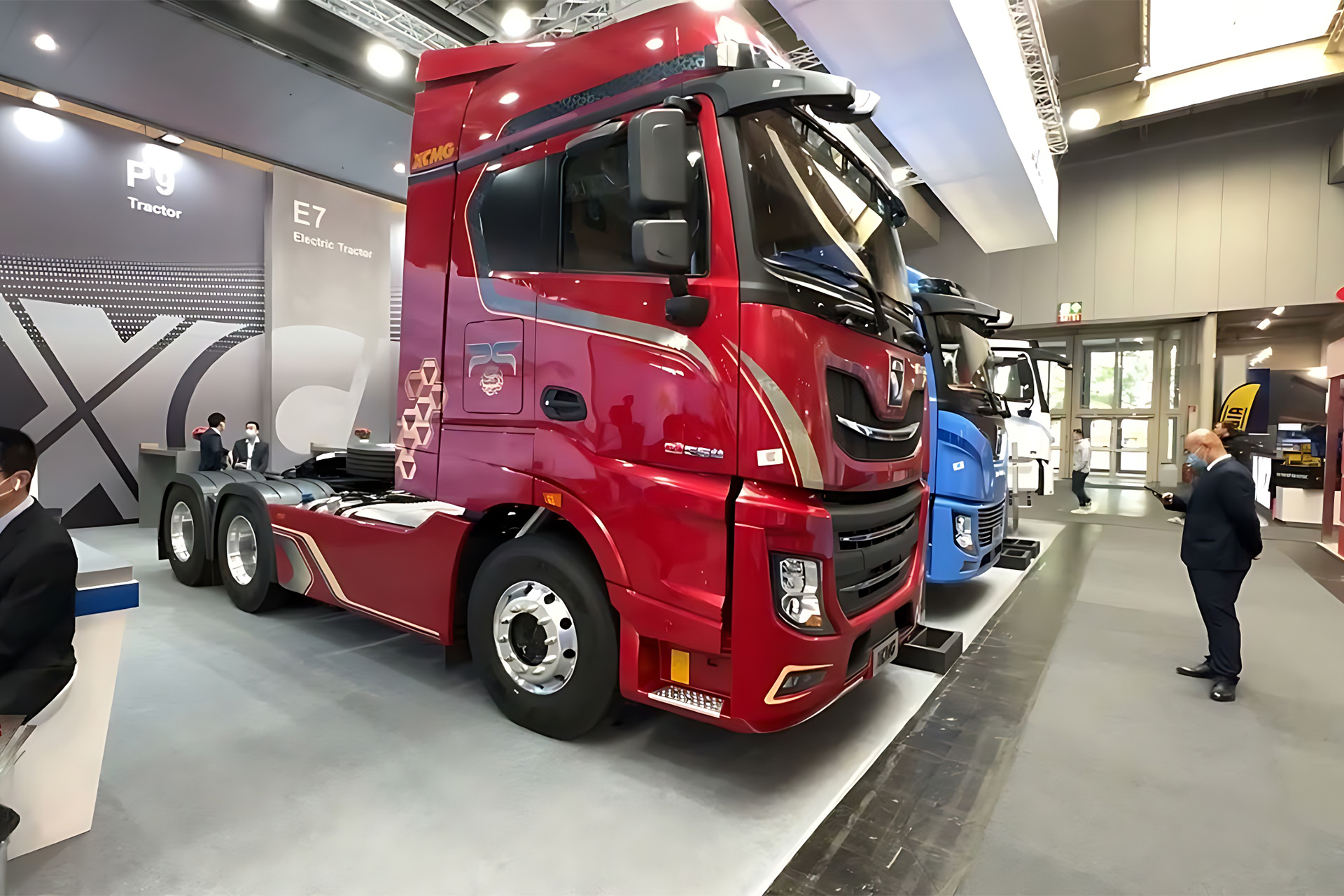 Caminhão elétrico XCMG Hanvan E700 começa a ser usado para transporte de cargas do Mercado Livre