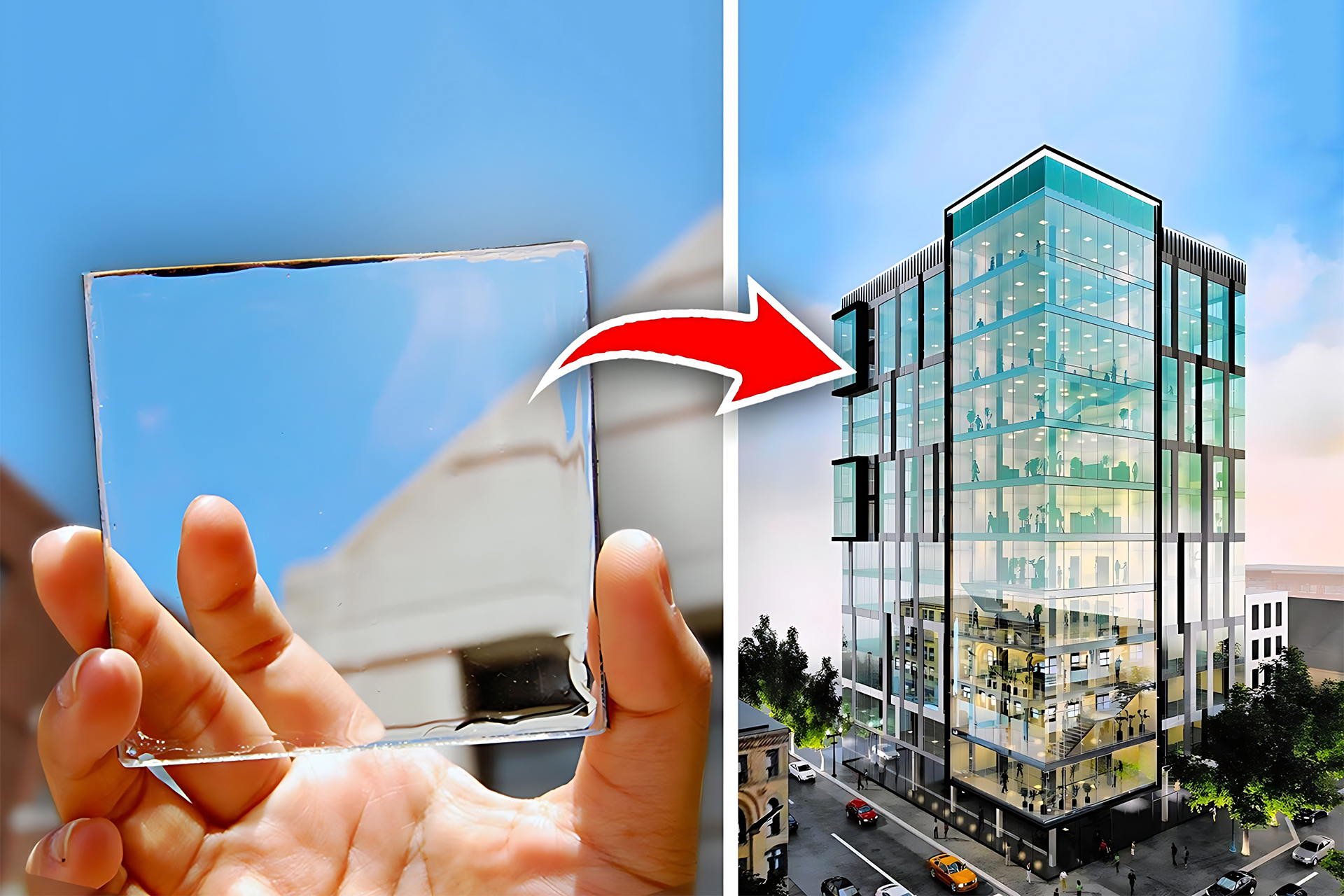 Película transparente para gerar energia solar pode ser colada em qualquer janela e até no visor do seu celular