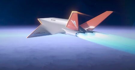 Vídeo mostra avião supersônico que viaja a 11 mil km/h e pode ir dos EUA ao Japão em 60 minutos