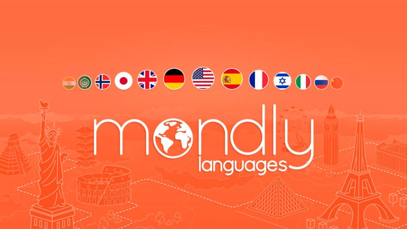 aplicativo para aprender inglês Mondly