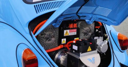 KIT da China promete transformar qualquer Fusca antigo em carro elétrico