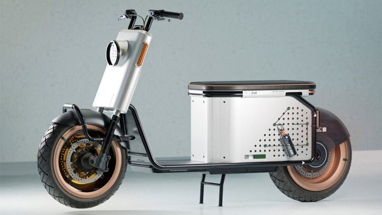 Designer revela Scooter Elétrica perfeita para o trânsito da cidade com até 120 km de autonomia