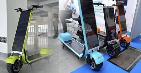 Conheça a Scooter Elétrica Solar que desafia as tomadas e pode rodar até 35 km somente com energia do sol