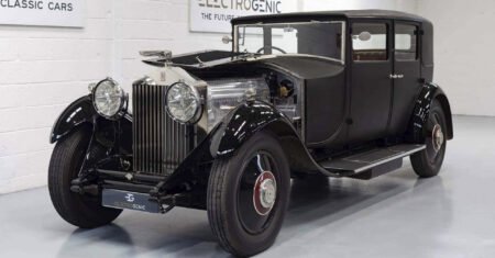 O clássico se renova! Rolls-Royce de 1929 agora roda com motor elétrico e bateria de 93 kWh