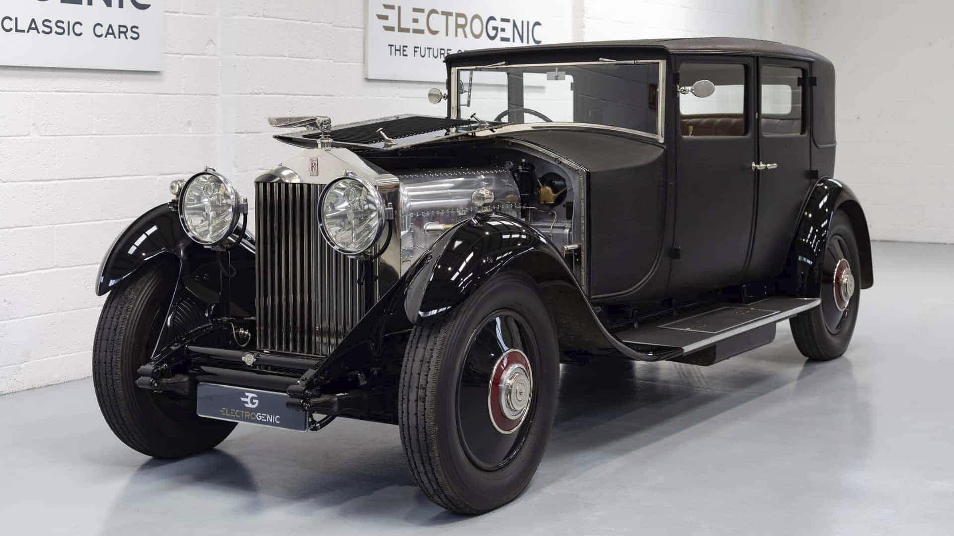 O Clássico Se Renova, Rolls-Royce de 1929 agora roda com motor elétrico e bateria de 93 kWh