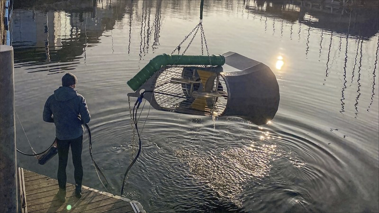 Essa mini usina hidrelétrica aproveita a correnteza dos rios para gerar eletricidade, conheça a Energyfish da startup alemã Energyminer
