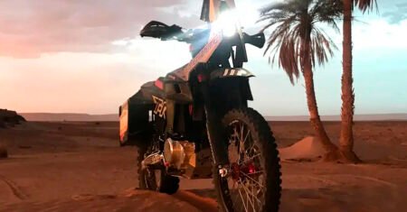 Tacita Discanto; Moto Elétrica em Desafio de Rally, no Dakar 2024