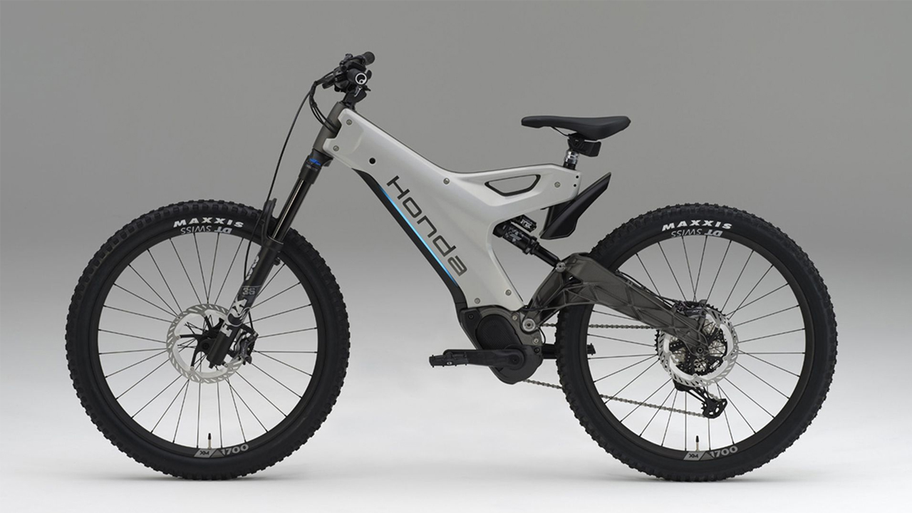 A e-MTB Concept é um protótipo de bicicleta elétrica da Honda que foi apresentada no Japan Mobility Show