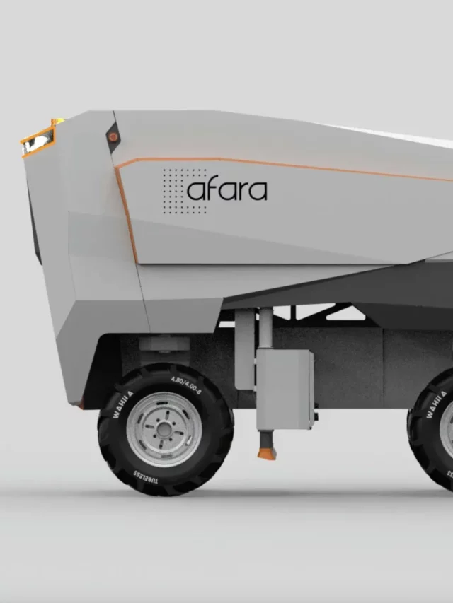 Afara AgriTech cria robô elétrico colhedor de algodão
