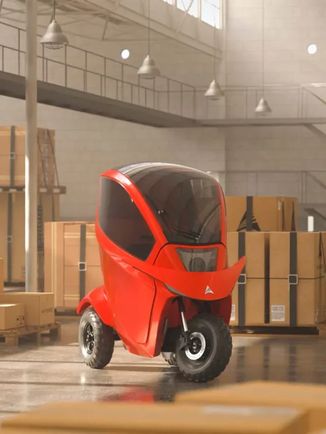 Tectus cria scooter elétrica totalmente fechada