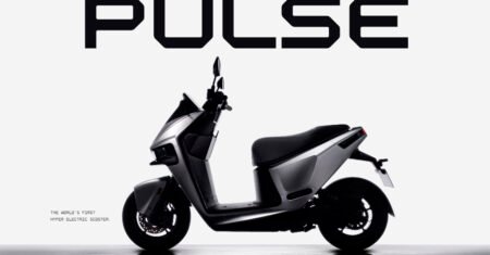 Gogoro Pulse: A nova scooter elétrica que é capaz de ir de 0 a 50 km/h em apenas 3,05 segundos e chega a velocidade máxima é de 116 km/h