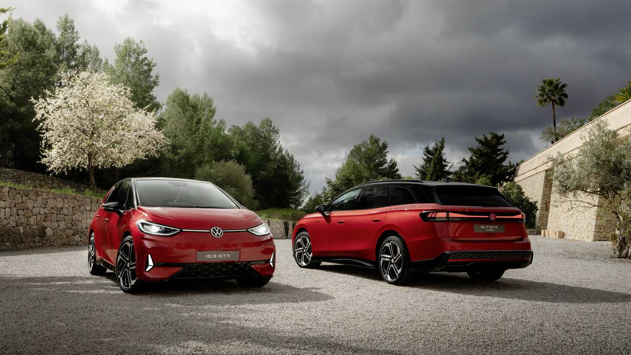 Volkswagen revoluciona com lançamento duplo de veículos elétricos esportivos ID.3 GTX e ID.7 GTX Tourer