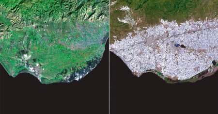 Mar de Plástico de Almería cobre atualmente mais de 40.000 hectares podendo ser visto do espaço e causa muita preocupação ambiental