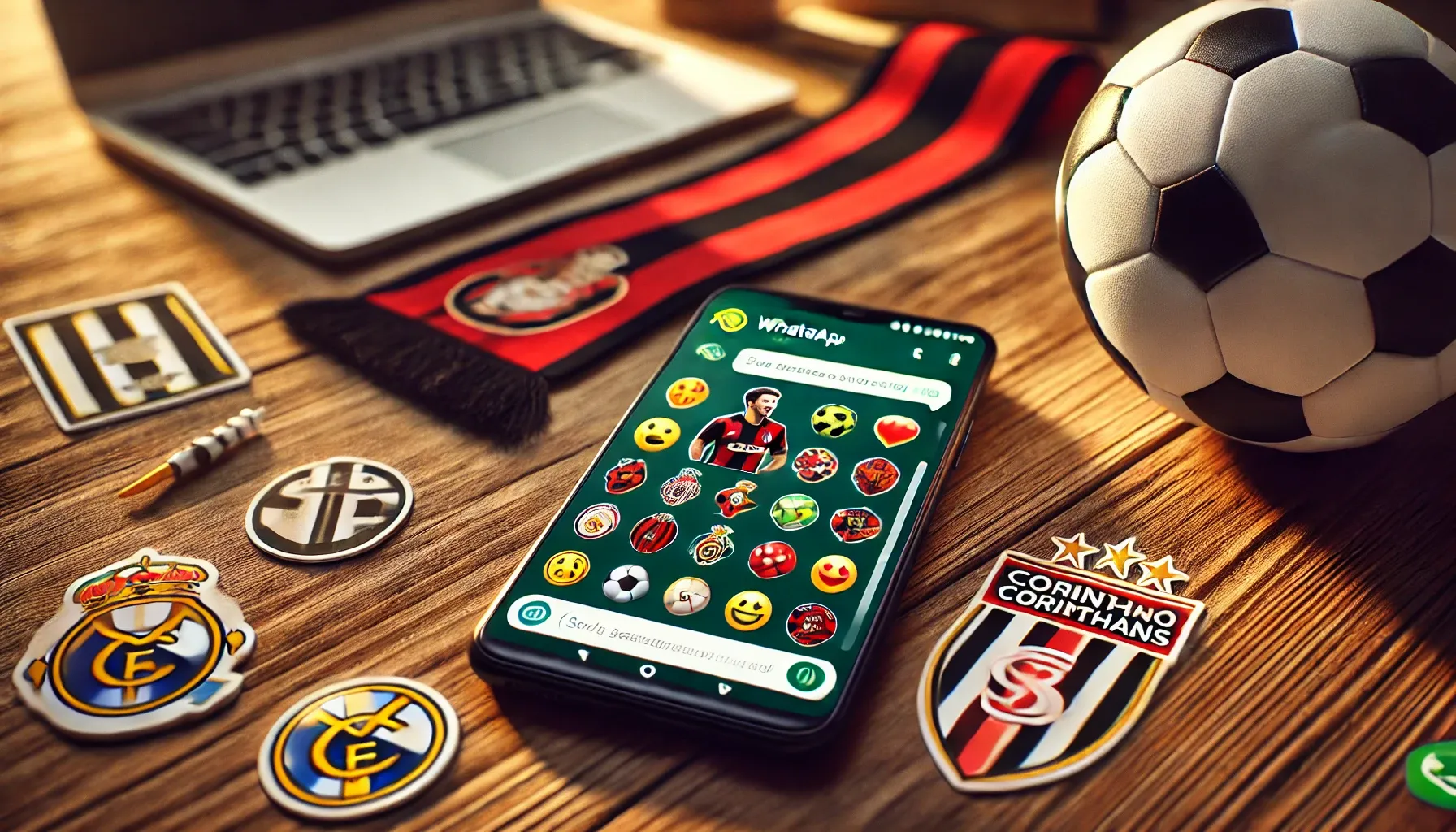 Figurinhas de futebol para WhatsApp: Veja como baixar em seu celular ...