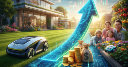 Cansado de gastar finais de semana cortando a grama enquanto o vizinho descansa? Robôs jardineiros viram realidade econômica em 2026