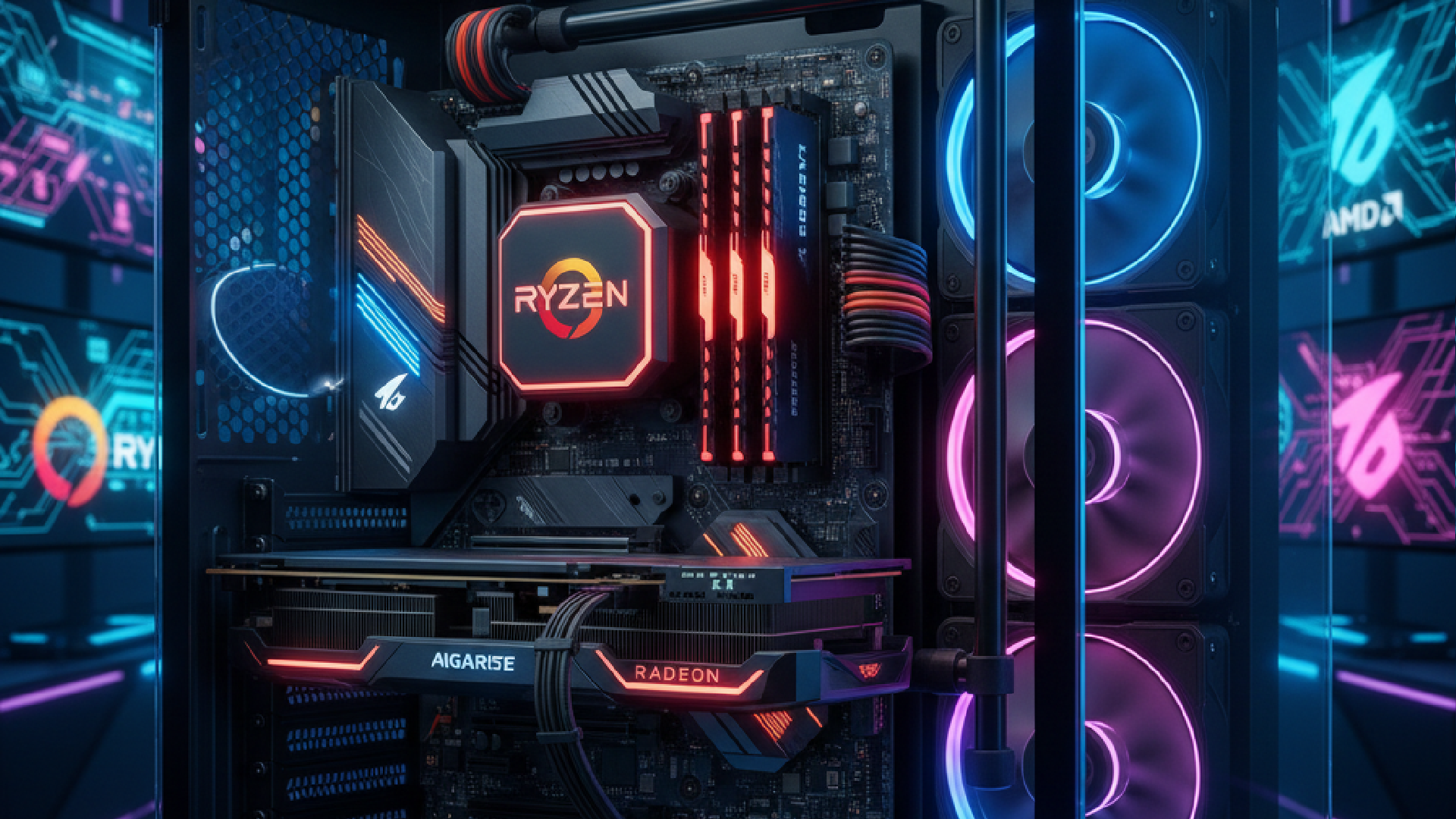 Imagem ilustrativa sobre Gigabyte fecha parceria com a AMD e lança ecossistema completo de hardware