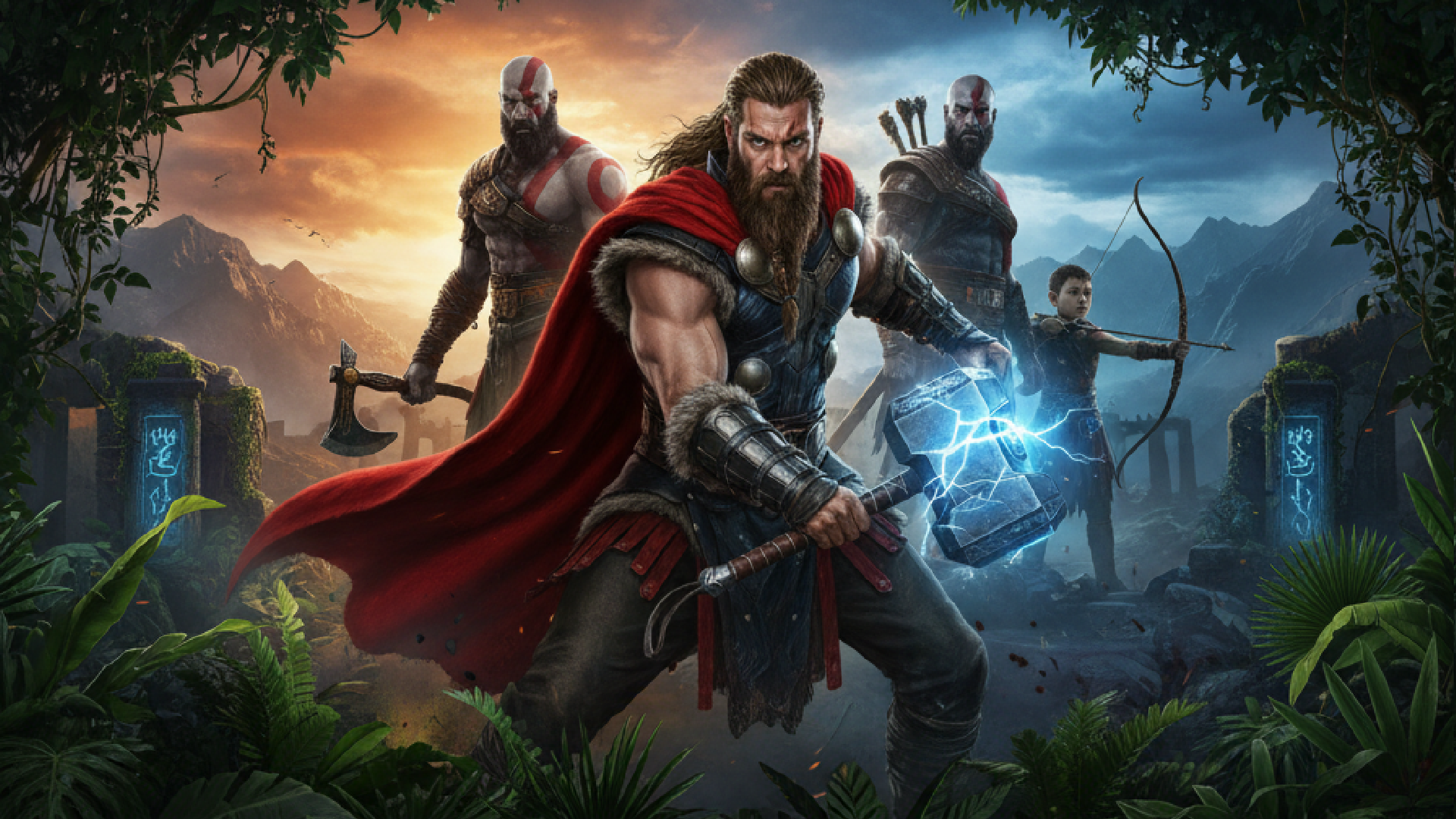 Imagem ilustrativa sobre God of War: Amazon escala ator para interpretar Thor na série