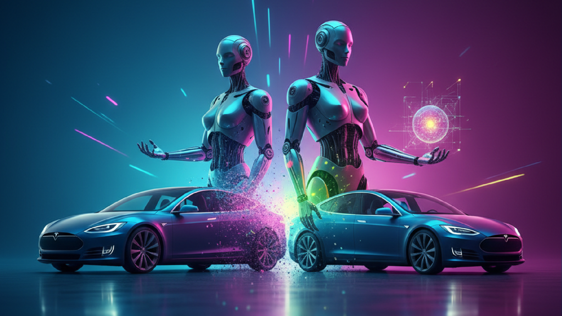 Imagem ilustrativa sobre Tesla "mata" dois carros da linha para investir em humanoides