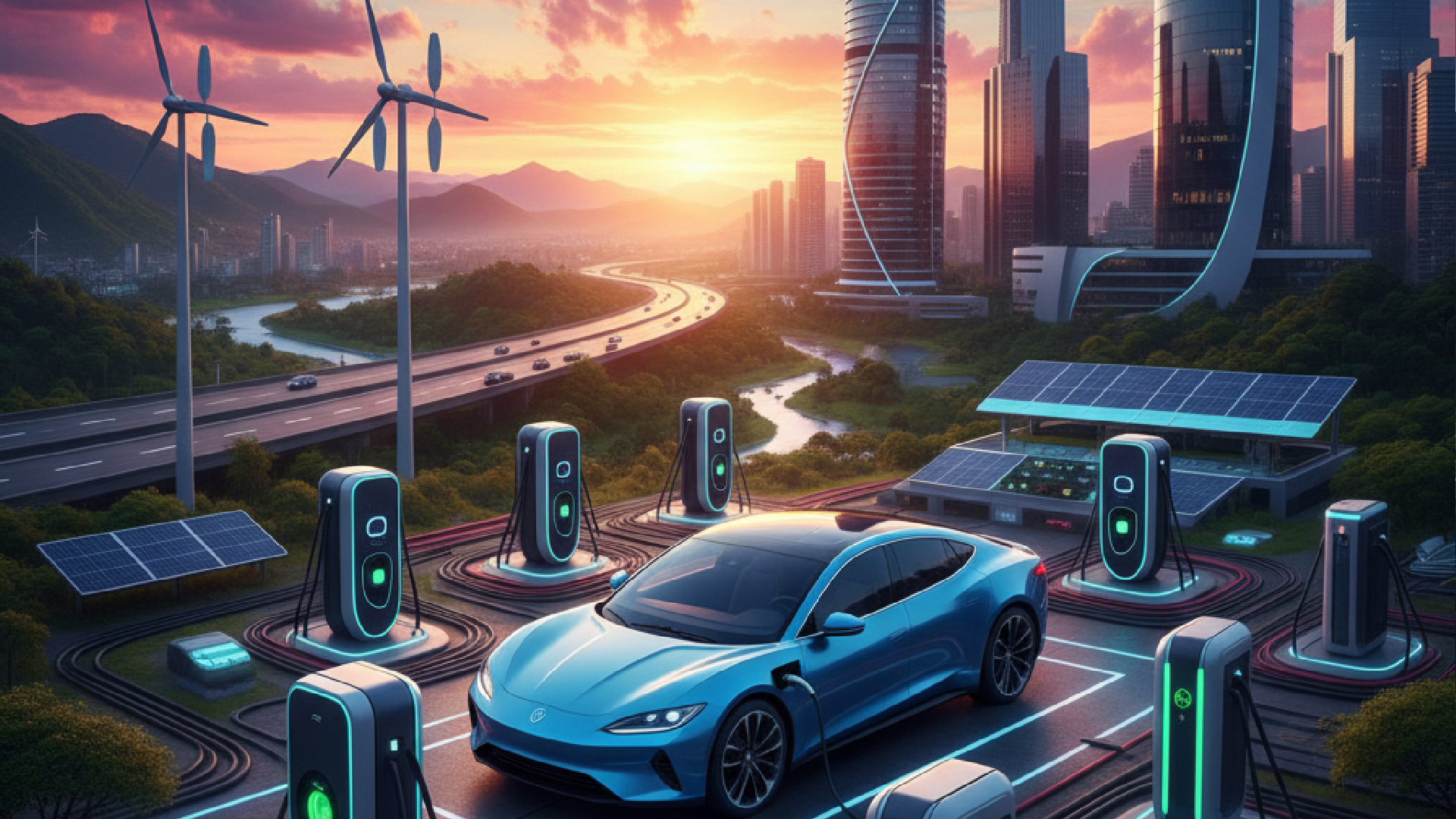 Imagem ilustrativa sobre A nova fase da infraestrutura de recarga para carros elétricos no Brasil