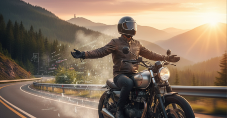 Cérebro travado com códigos complexos e exaustão mental? Descubra como andar de moto atua como uma poderosa meditação ativa