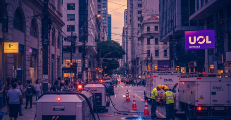 Crise energética no centro de SP revela falhas graves na infraestrutura da Enel e gera revolta na população