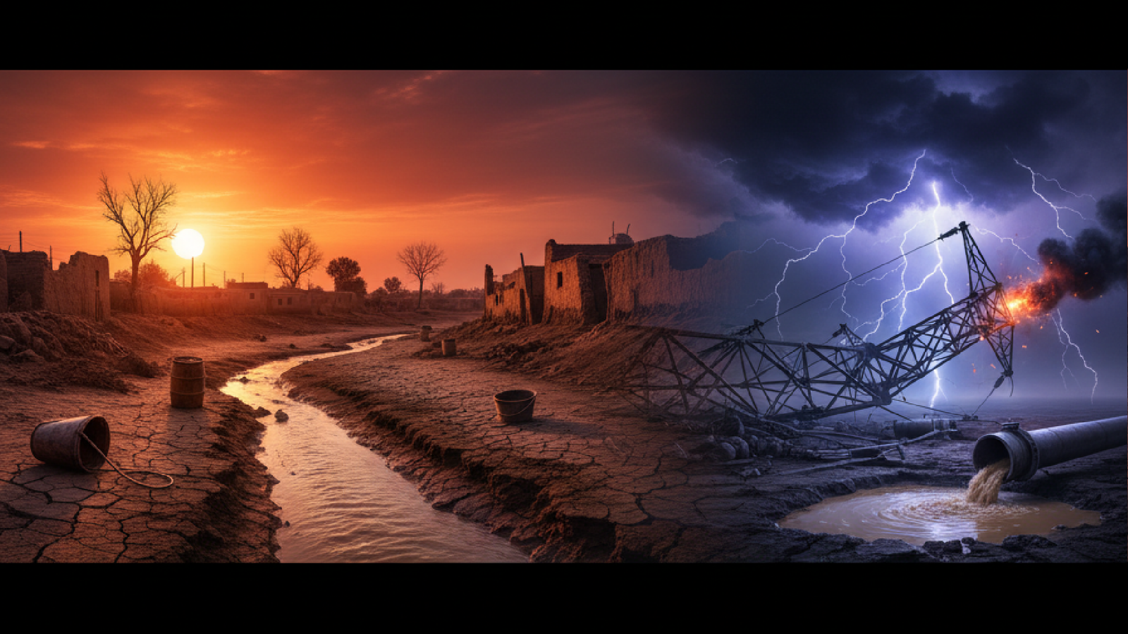 Imagem ilustrativa sobre Falta de energia elétrica provoca desabastecimento de água em Fátima do Sul - Fátima em Dia