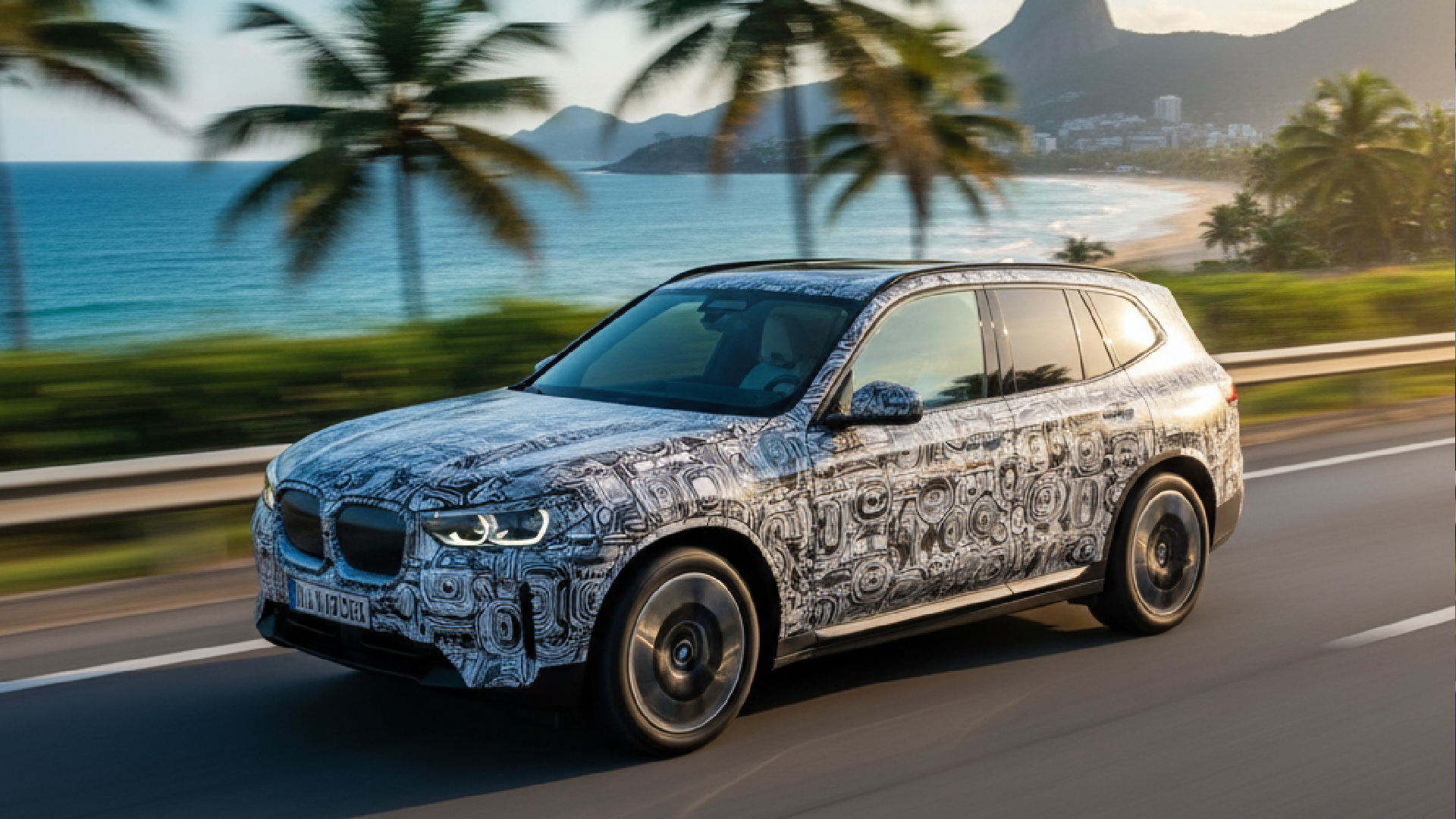 Imagem ilustrativa sobre Flagra: BMW acelera testes do novo iX3 Neue Klasse no Brasil