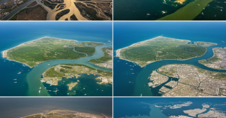 Cidades costeiras em perigo enquanto deltas globais como o Amazonas afundam em ritmo alarmante