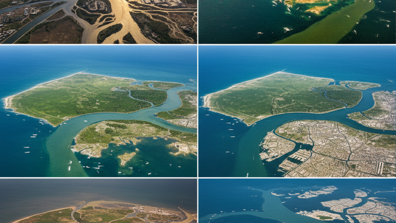 Imagem ilustrativa sobre Gigantes do planeta estão afundando: estudo revela que 18 dos maiores deltas do mundo, como Amazonas