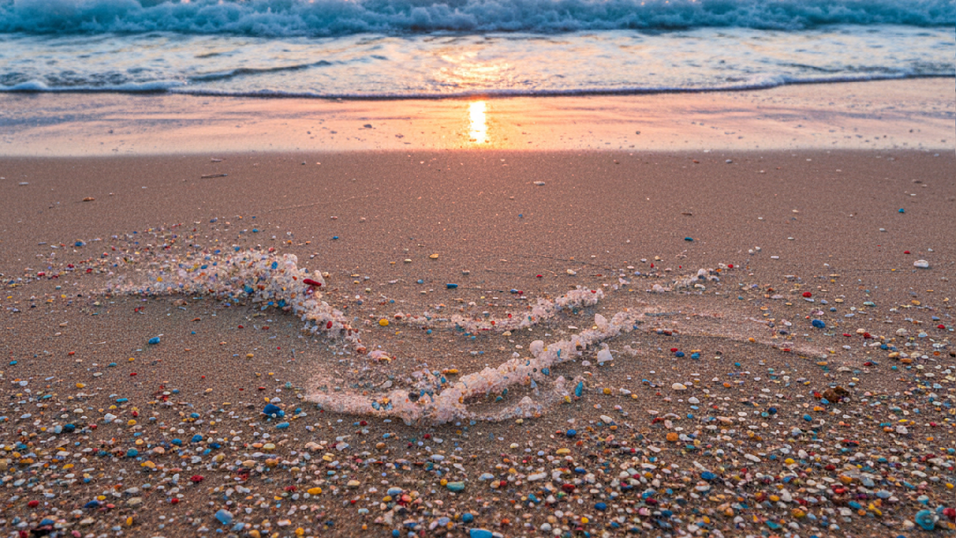 A poluição silenciosa que mata os oceanos e como os microplásticos ameaçam o futuro da vida marinha e da saúde humana 1 Imagem ilustrativa sobre Microplásticos nas praias: a ameaça invisível que está transformando nossos oceanos
