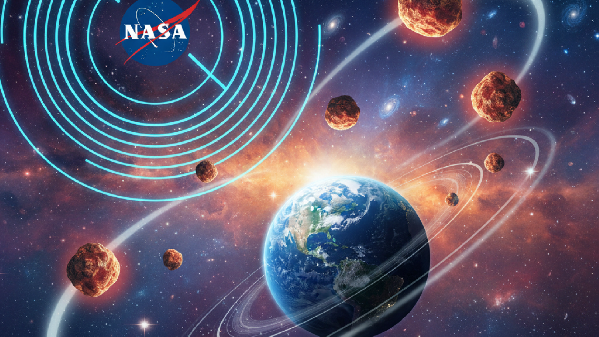 Imagem ilustrativa sobre No radar da NASA: veja quando passam 6 asteroides “potencialmente perigosos” em 2026