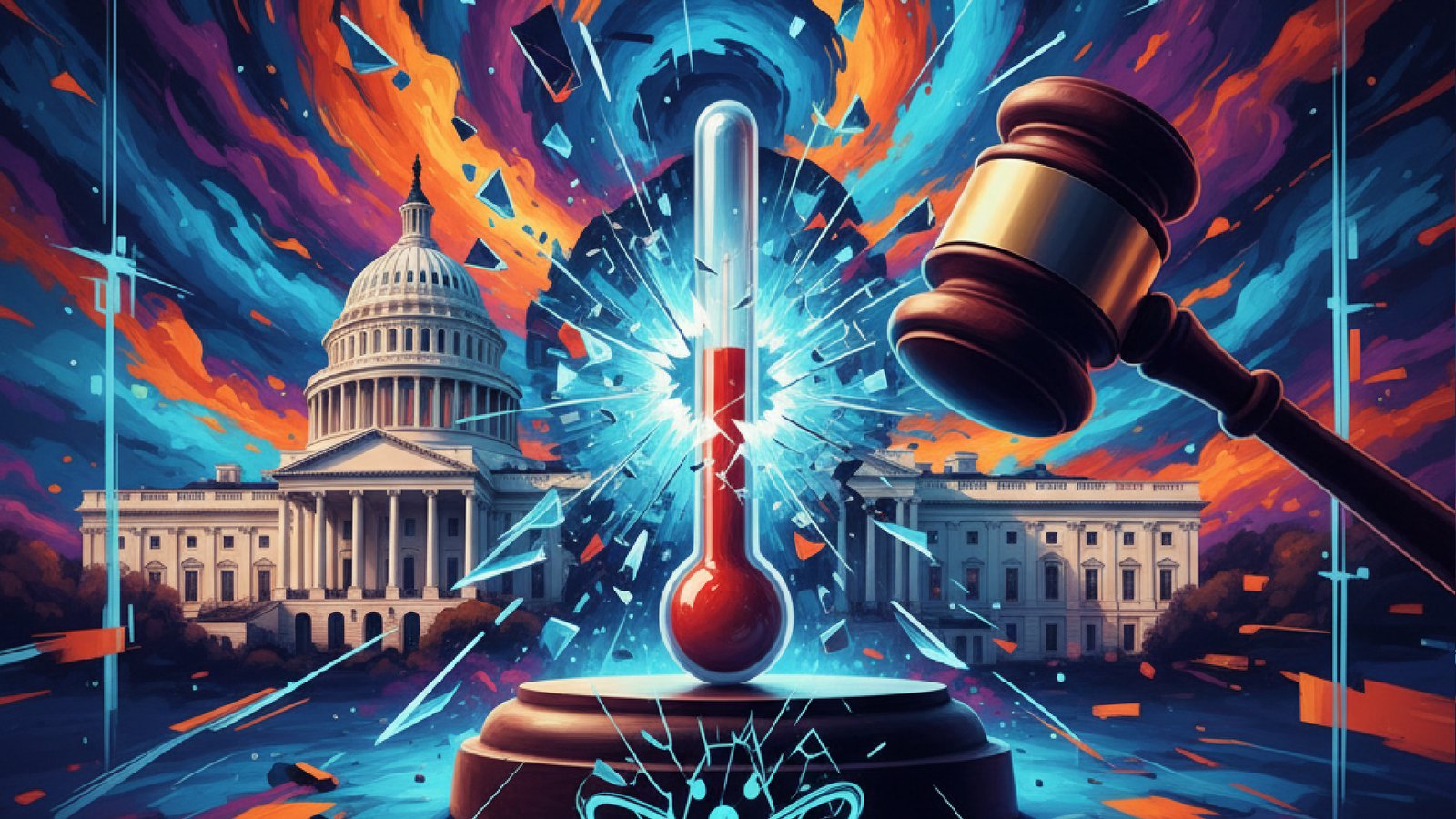 Imagem ilustrativa sobre Painel encomendado por Trump para questionar a ciência climática atuou de forma ilegal, decide juiz