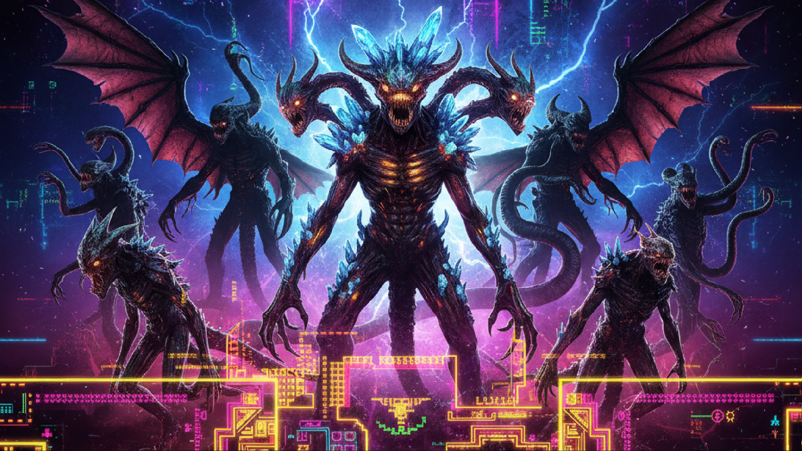 Imagem ilustrativa sobre Stranger Things: Tales from ‘85 apresenta variantes do Demogorgon