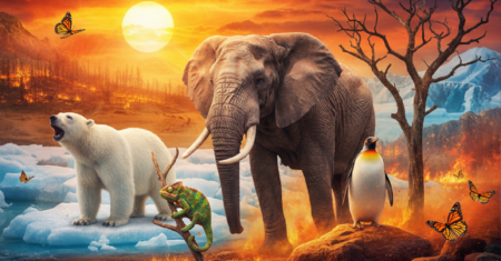 Calor Extremo e Mudanças Climáticas Ameaçam a Biodiversidade Global com Extinções em Massa Sem Precedentes